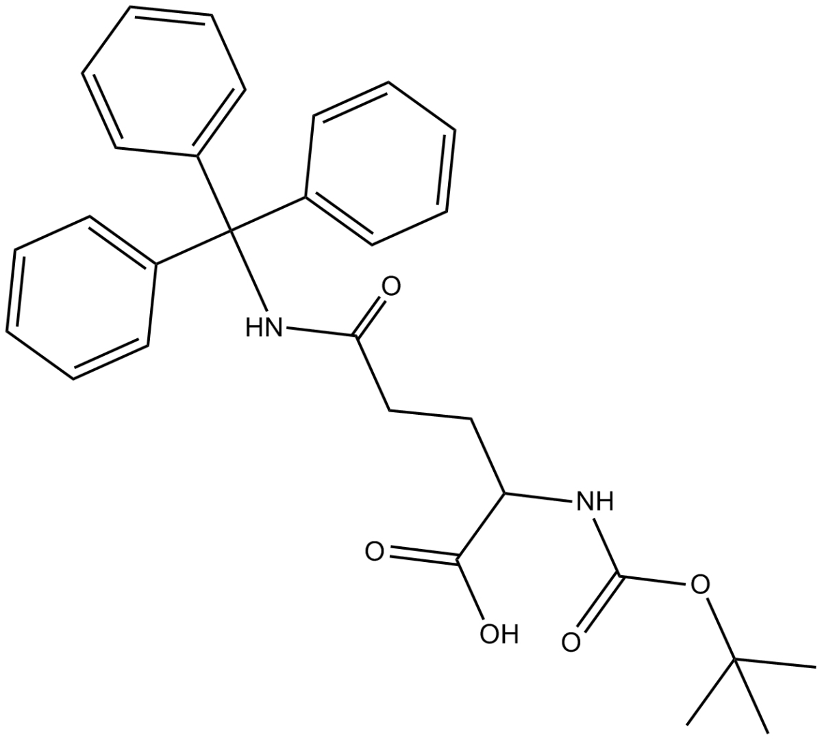 Boc-Gln(Trt)-OH图片