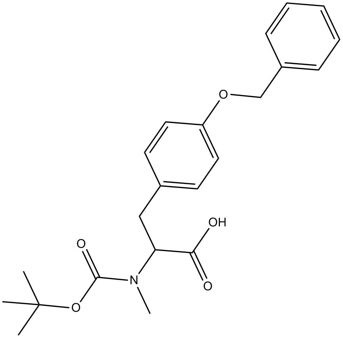 Boc-N-Me-Tyr(Bzl)-OH图片