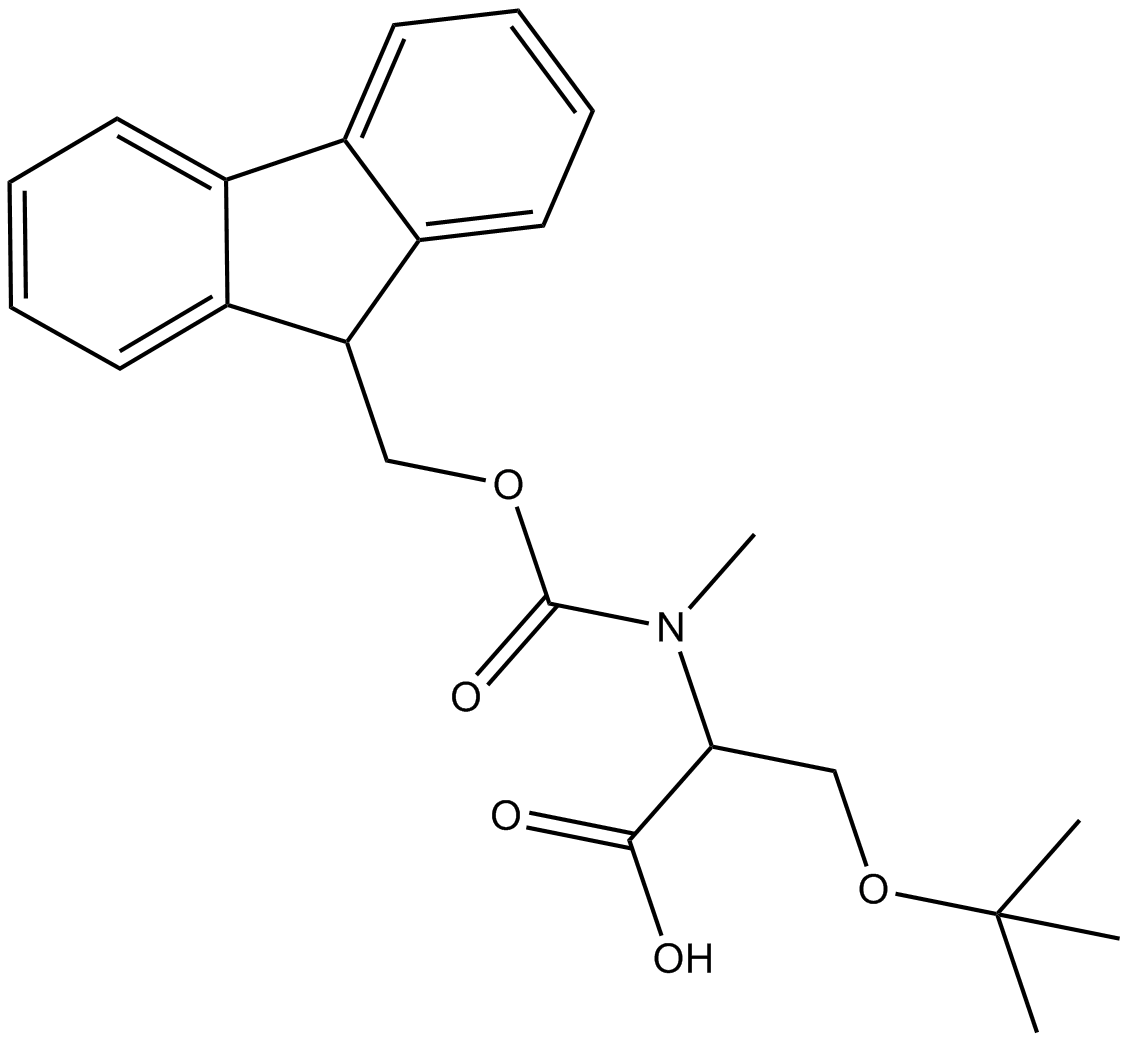 Fmoc-N-Me-Ser(tBu)-OH图片