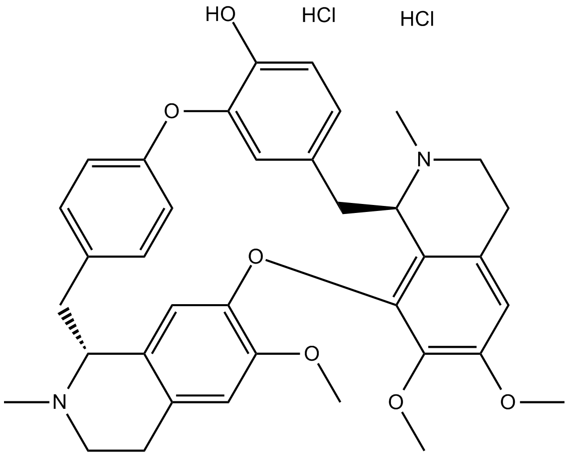 Berbamine hydrochloride图片