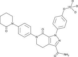Apixaban-13C-d3图片