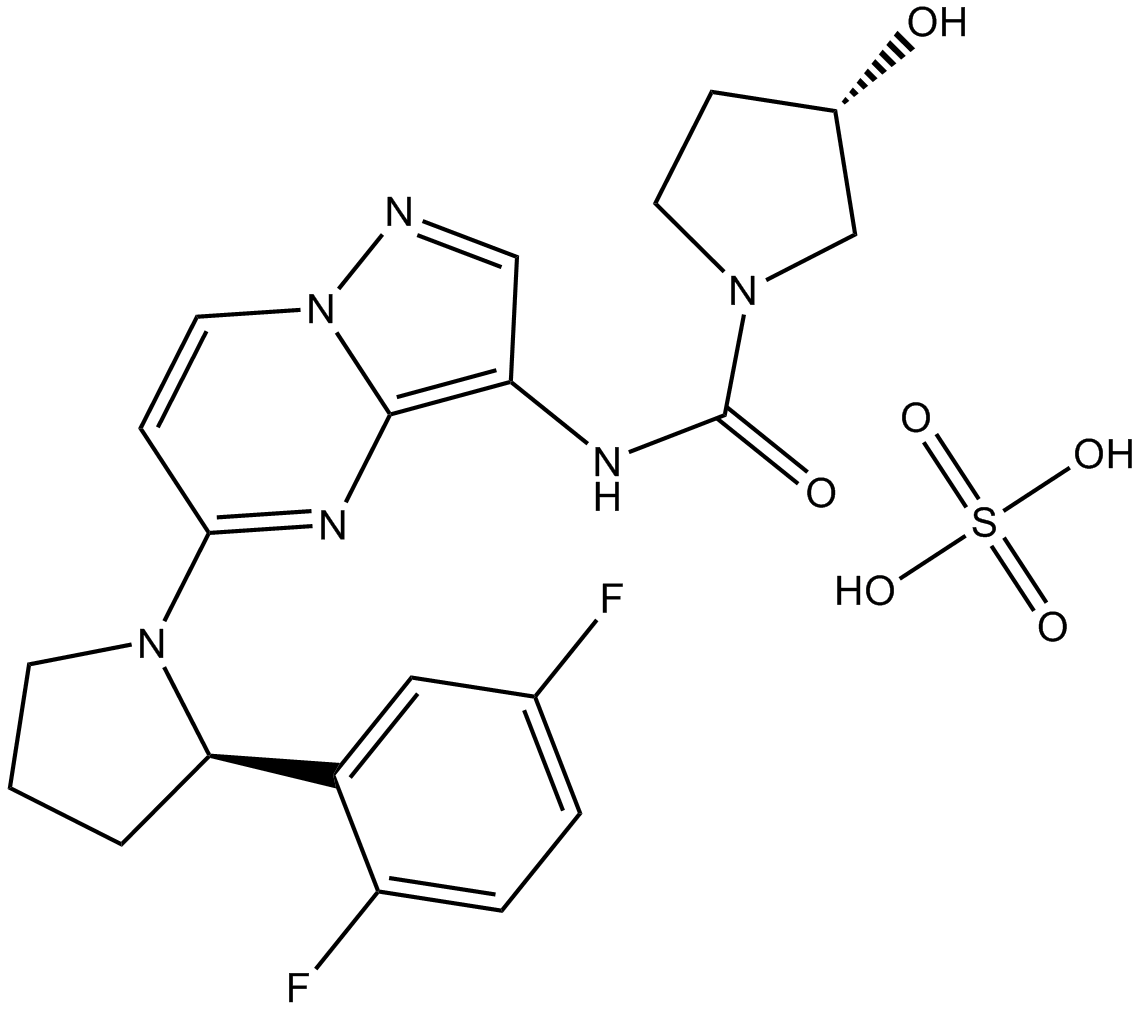 LOXO-101(Larotrectinib)sulfate图片