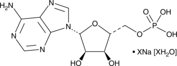 Adenosine 5'-monophosphate(sodium salt hydrate)图片