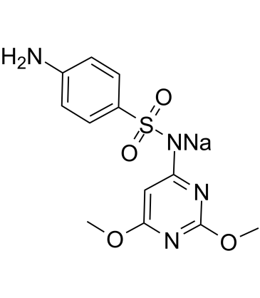 Sulfadimethoxine sodium图片