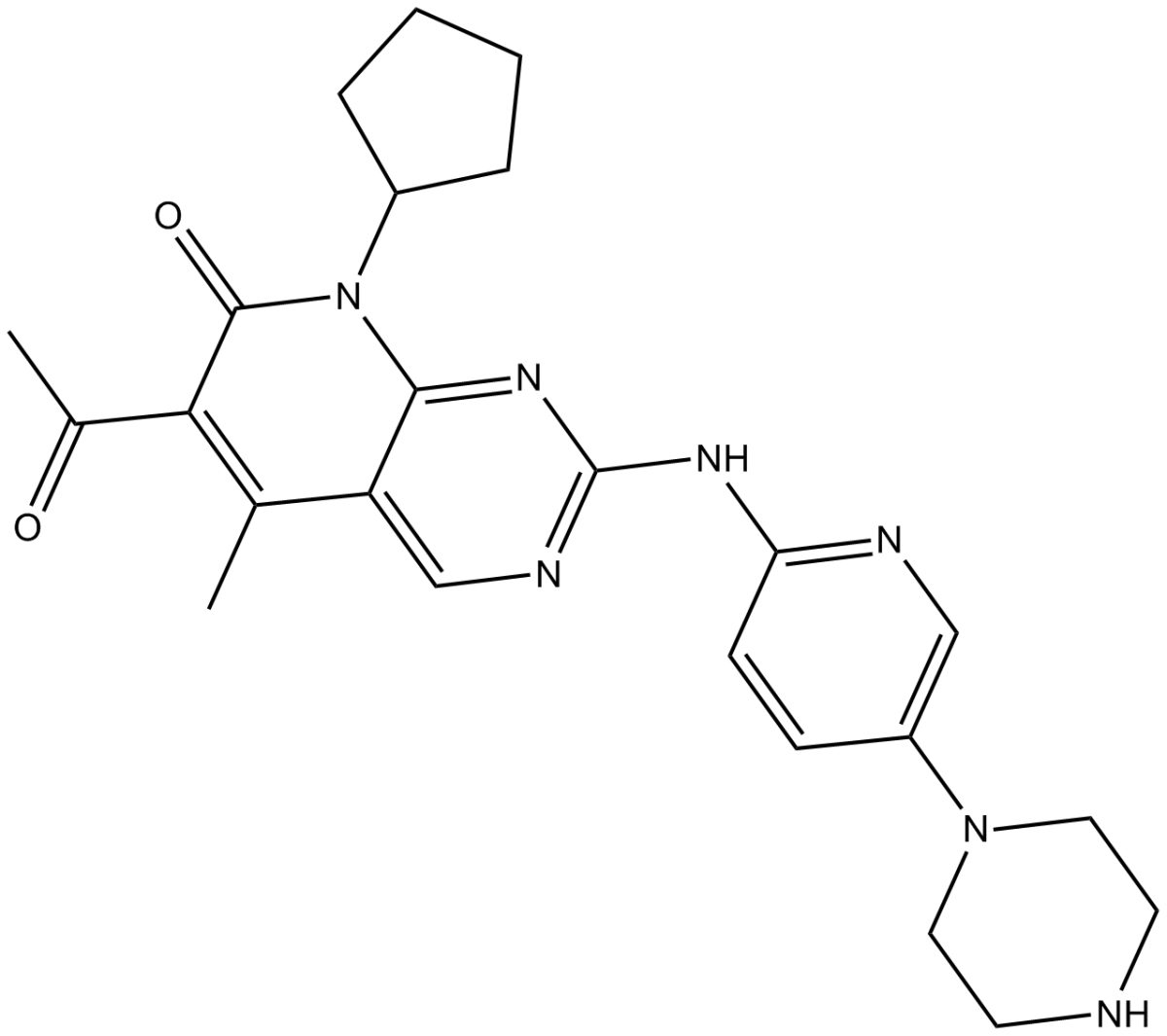 PD 0332991(Palbociclib)图片