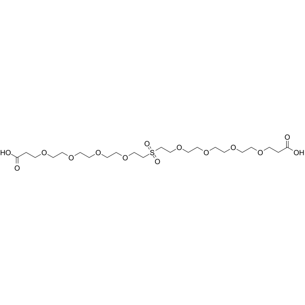 Sulfone-Bis-PEG4-acid图片