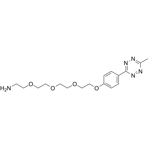 Methyltetrazine-PEG4-amine图片