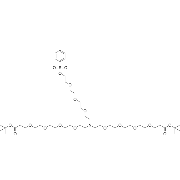 N-(Tos-PEG4)-N-bis(PEG4-Boc)图片