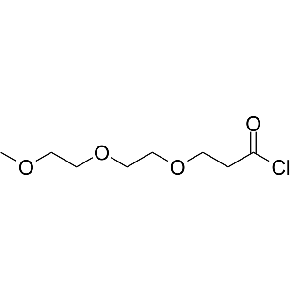 m-PEG3-Propanoyl chloride图片