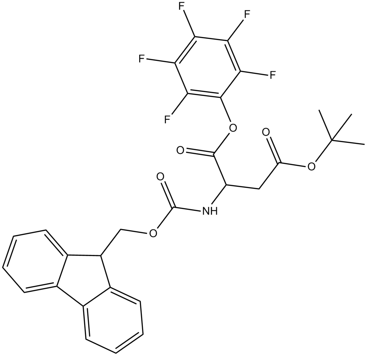 Fmoc-D-Asp(OtBu)-Opfp图片