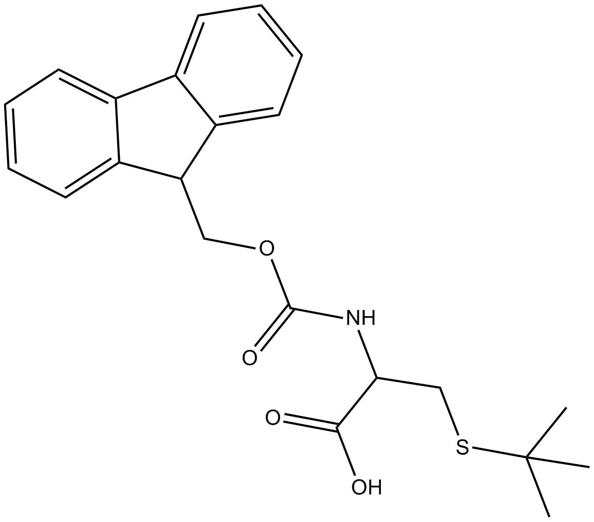 Fmoc-Cys(tBu)-OH图片