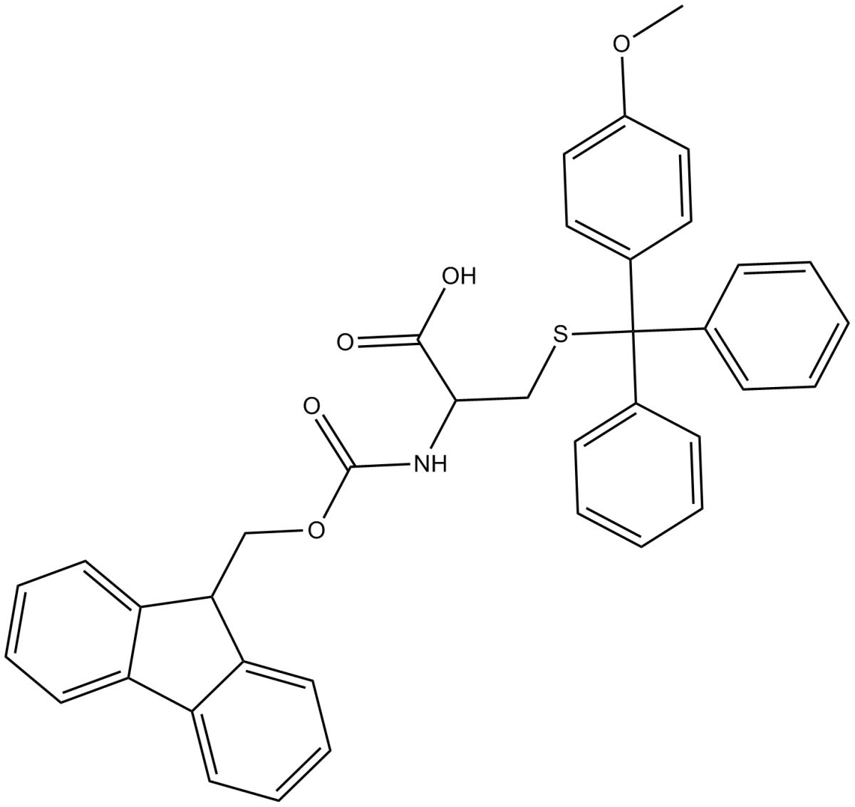 FMOC-Cys(MMT)-OH图片