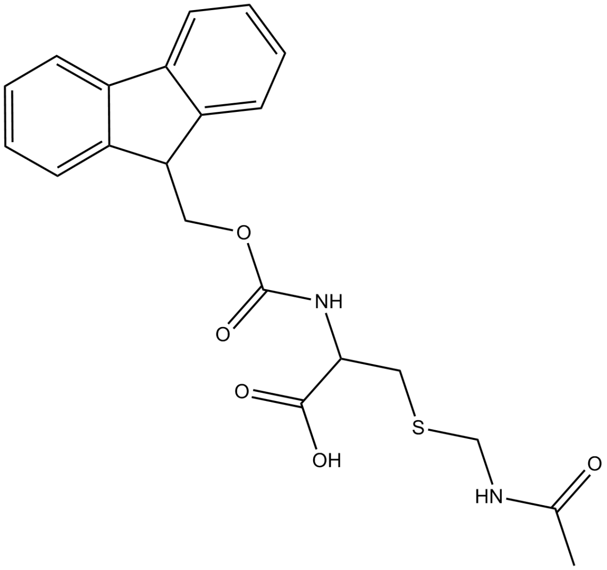 Fmoc-Cys(Acm)-OH图片