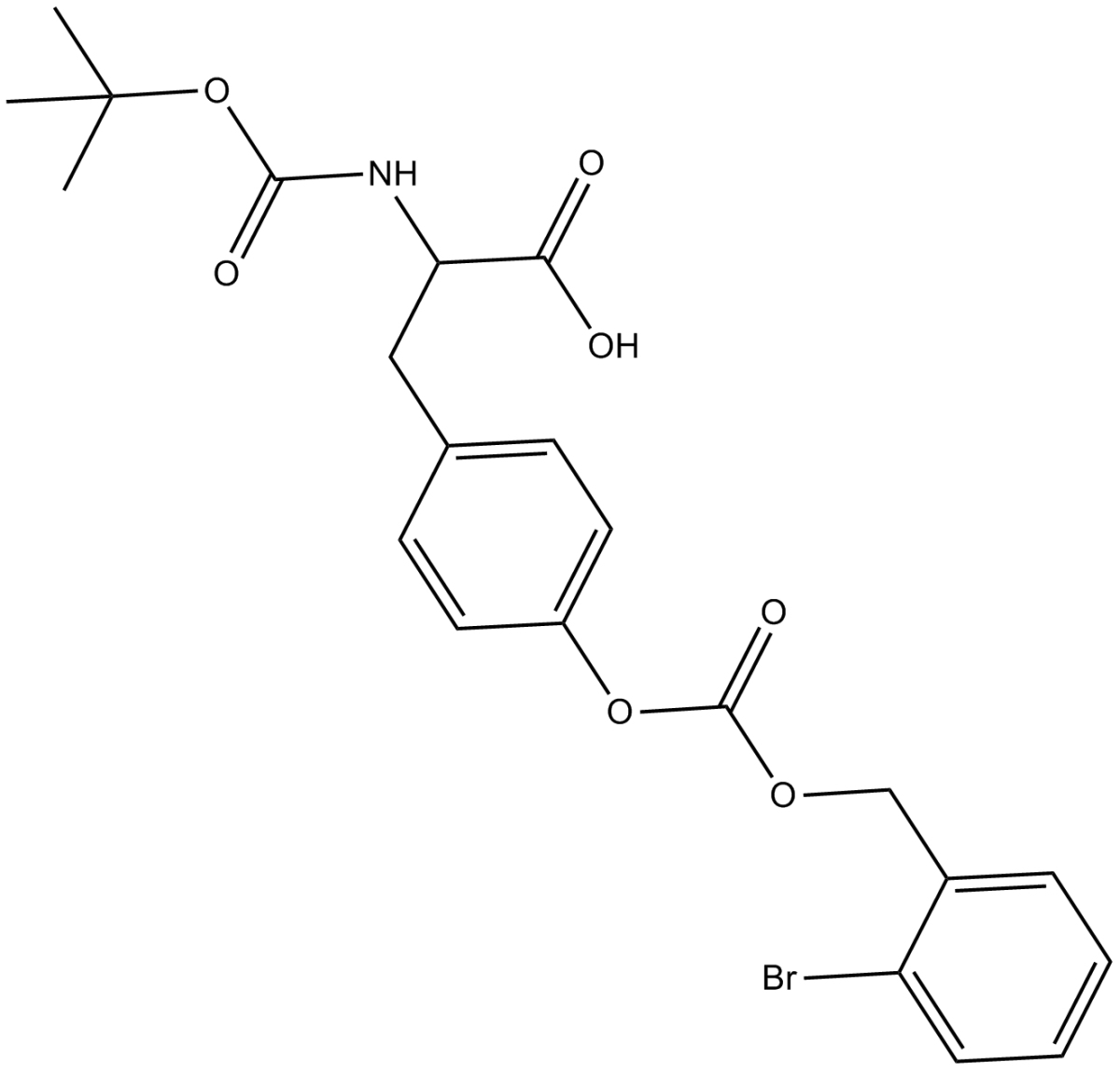 Boc-D-Tyr(2-Br-Z)-OH图片