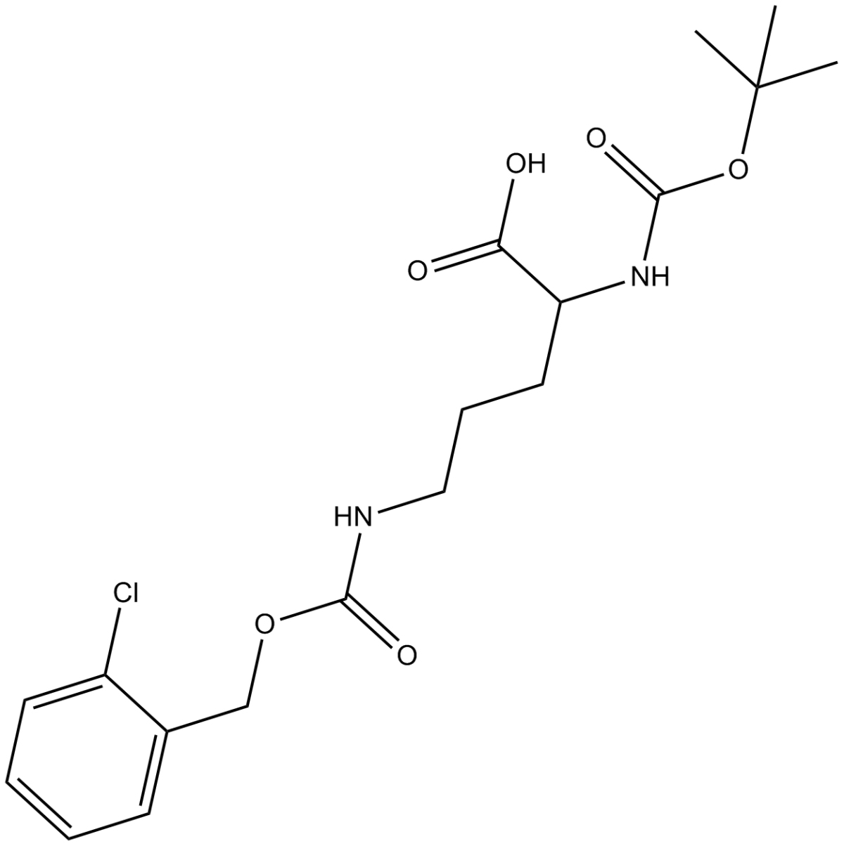 Boc-Orn(2-Cl-Z)-OH图片
