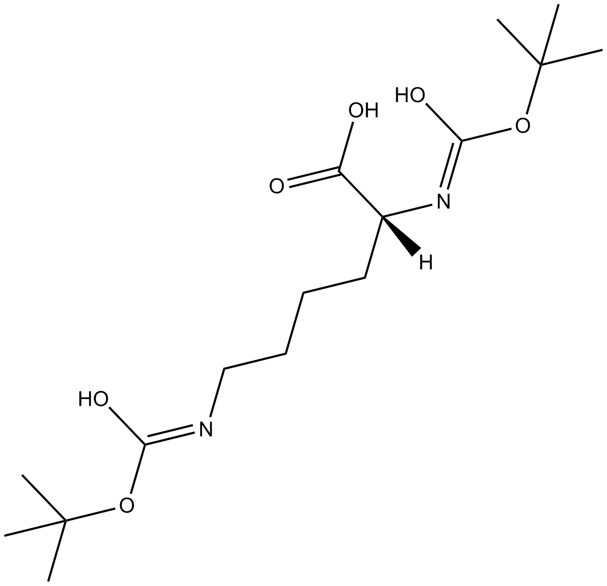 Boc-D-Lys(Boc)-OH图片