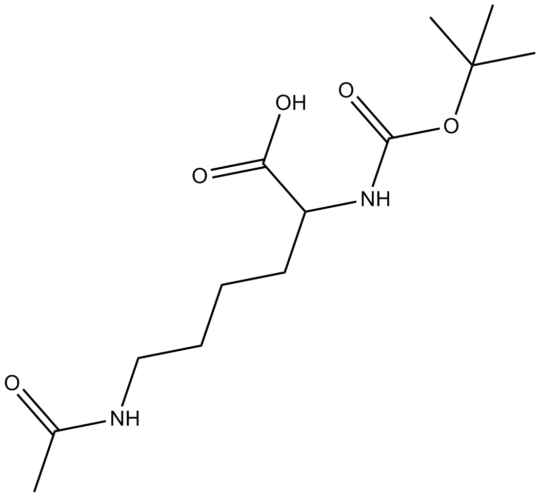 Boc-Lys(Ac)-OH图片