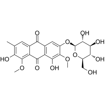 Aurantio-obtusin β-D-glucoside图片