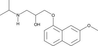 rac-7-methoxy Propranolol图片