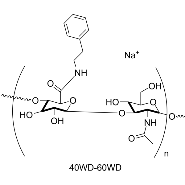 Sodium phenyl ethylamido hyaluronate(10% substitution)图片