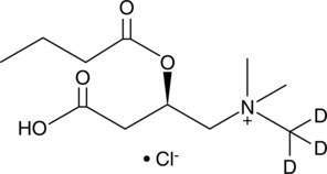 Butyryl-L-carnitine-d3(chloride)图片