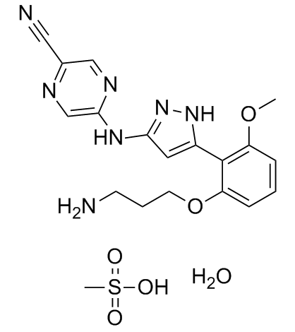 Prexasertib Mesylate Hydrate图片