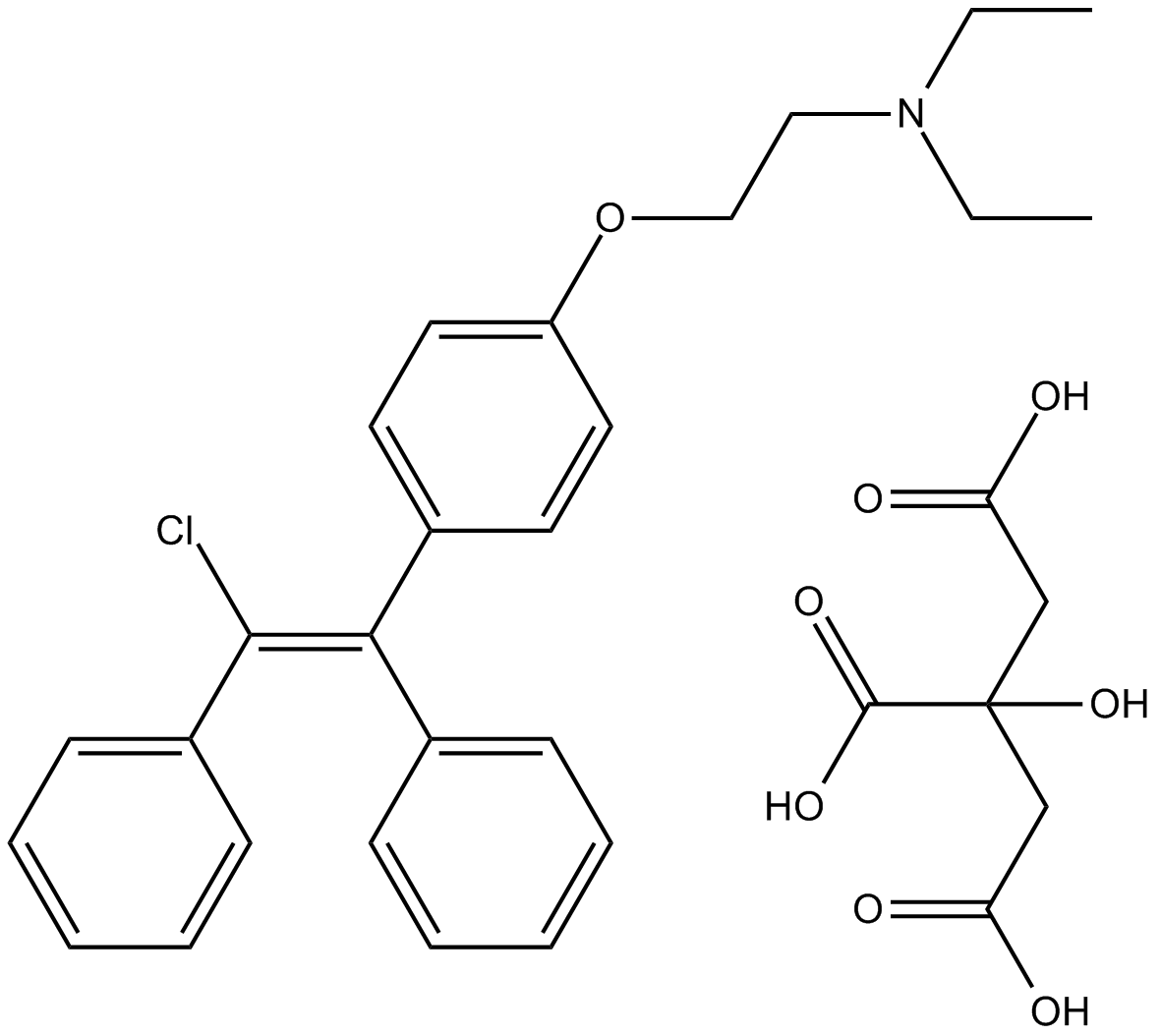 Clomiphene citrate图片