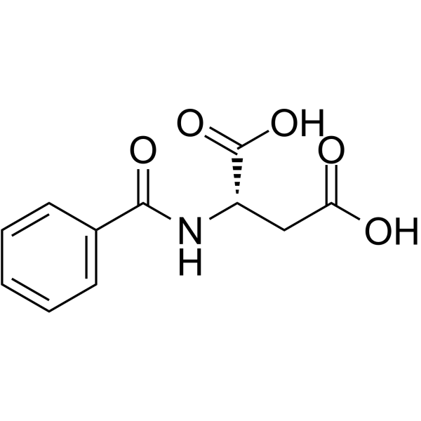 N-benzoyl-L-aspartic acid图片