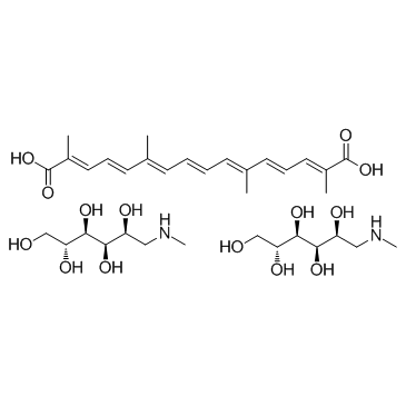 Transcrocetin meglumine salt图片