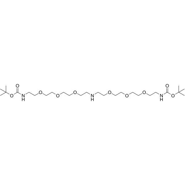 NH-bis(PEG3-C2-NH-Boc)图片