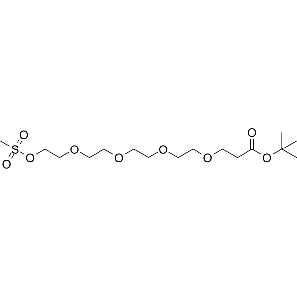 Ms-PEG5-t-butyl ester图片