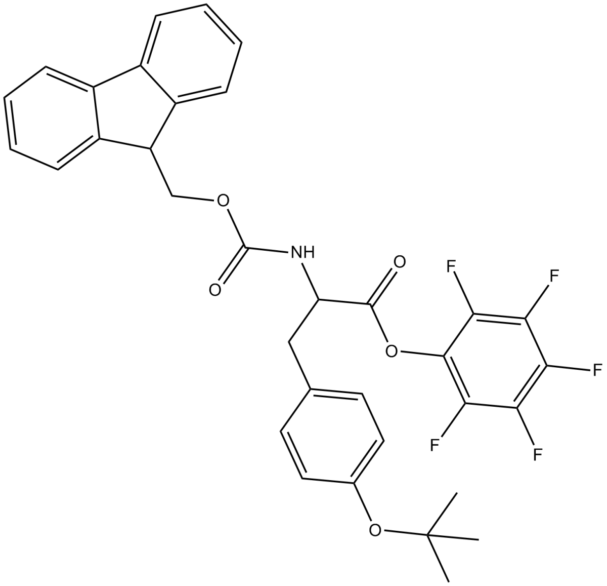 Fmoc-Tyr(tBu)-OPfp图片