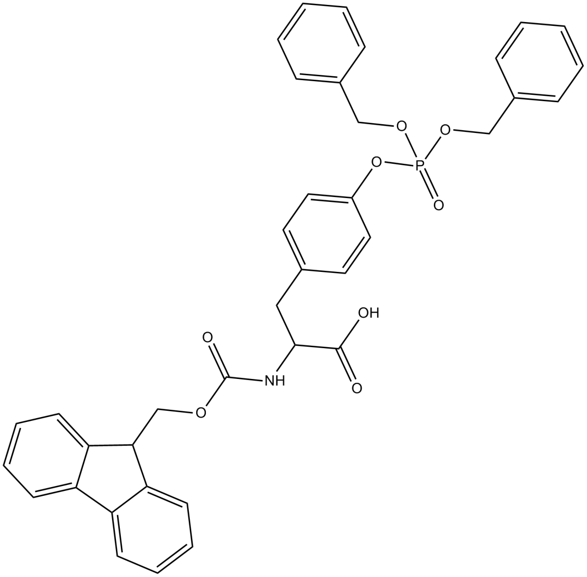 Fmoc-Tyr(PO3Bzl2)-OH图片