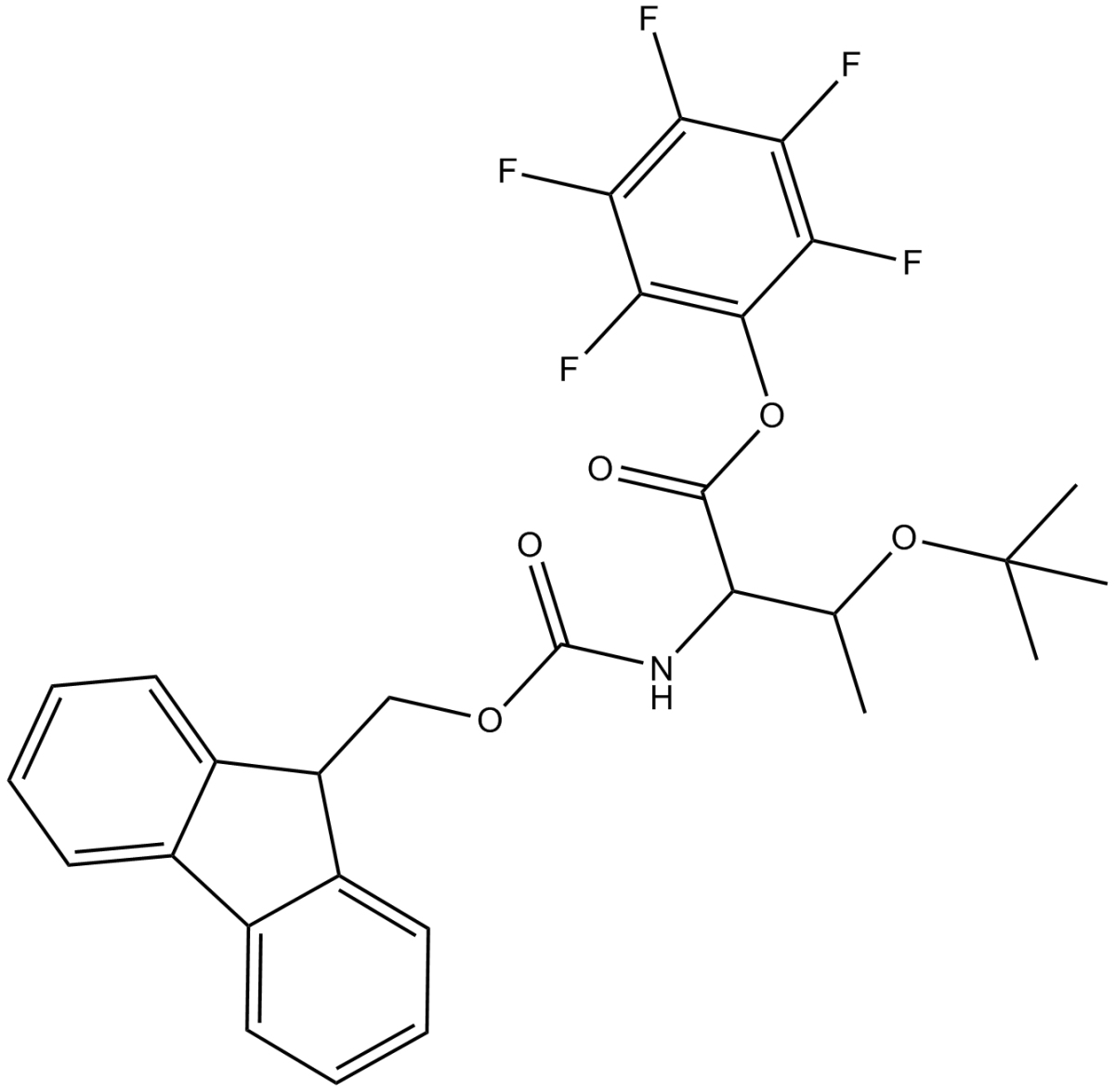 Fmoc-Thr(tBu)-OPfp图片