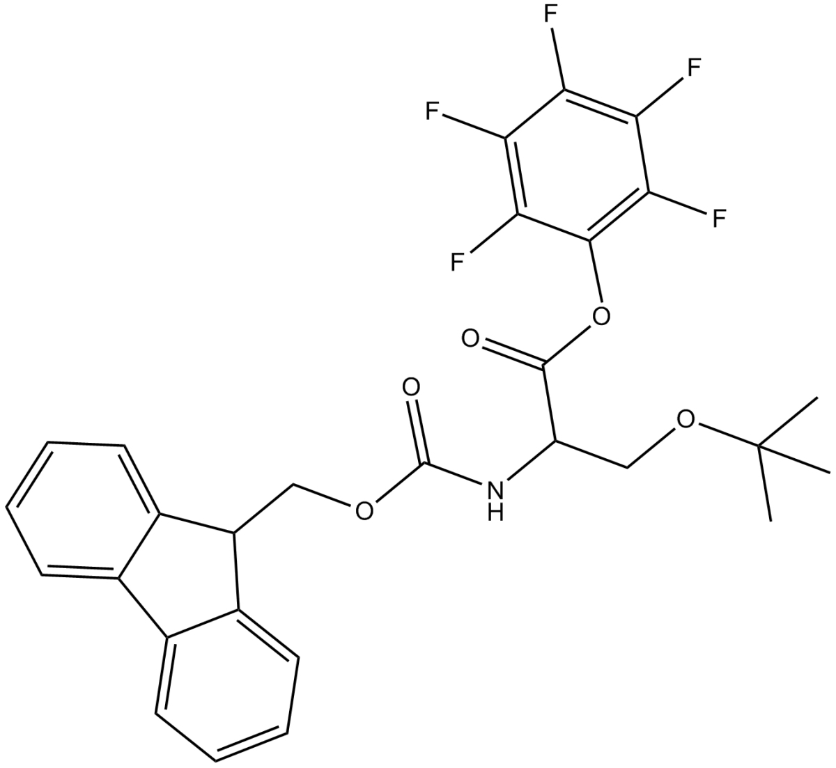 Fmoc-Ser(tBu)-OPfp图片