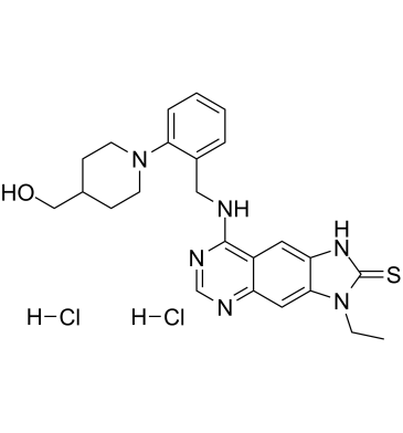Thioquinapiperifil dihydrochloride图片