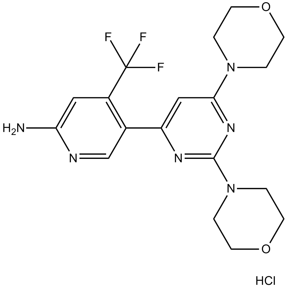 NVP-BKM120 Hydrochloride图片