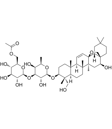 6''-O-Acetylsaikosaponin A图片