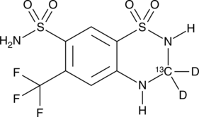 Hydroflumethiazide-13C-d2图片
