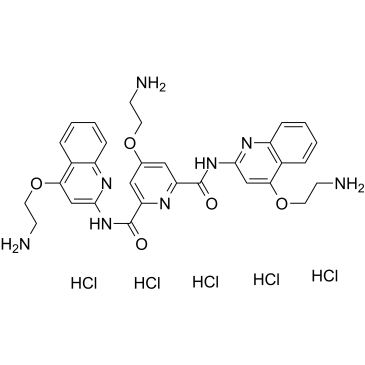 Pyridostatin hydrochloride图片