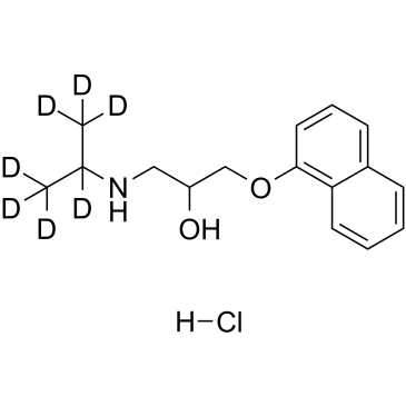 Propranolol D7 hydrochloride图片