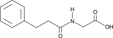N-(3-Phenylpropionyl)glycine图片