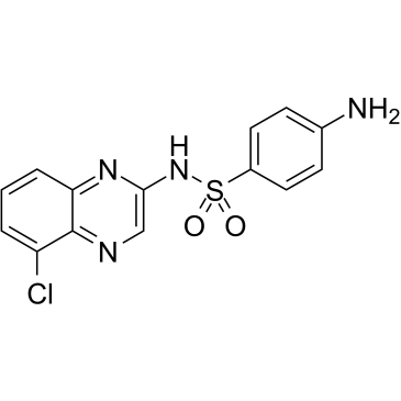 Chloroquinoxaline sulfonamide图片