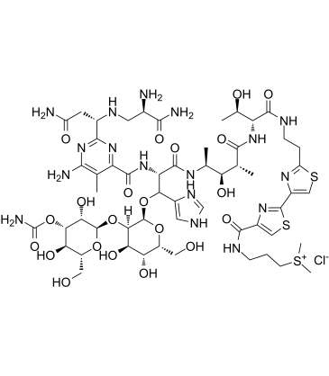 Bleomycin hydrochloride图片