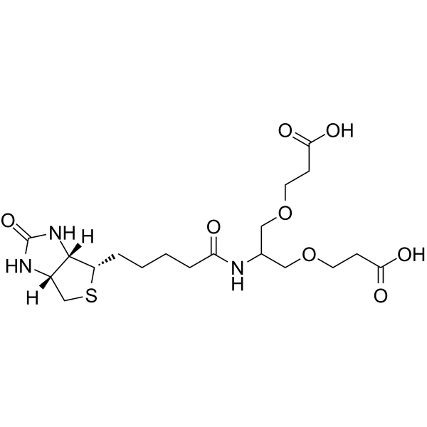 2-(Biotin-amido)-1,3-bis-(C1-PEG1-acid)图片