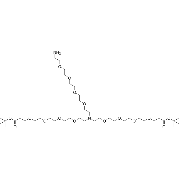 N-(Amino-PEG4)-N-bis(PEG4-Boc)图片