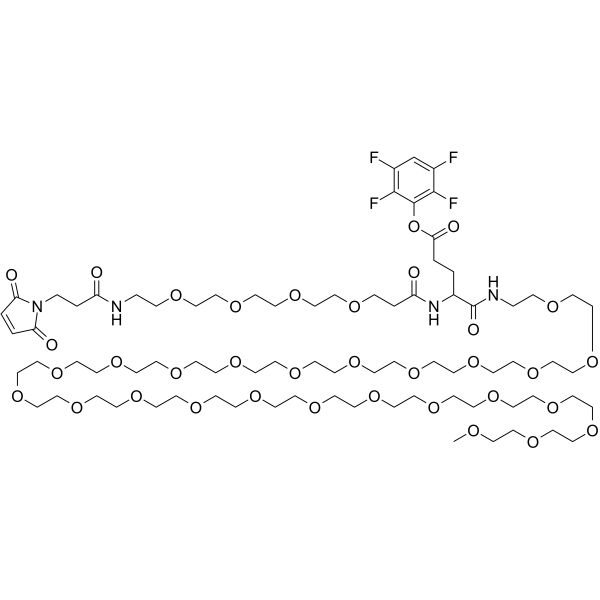 Mal-PEG4-Glu(TFP ester)-NH-m-PEG24图片