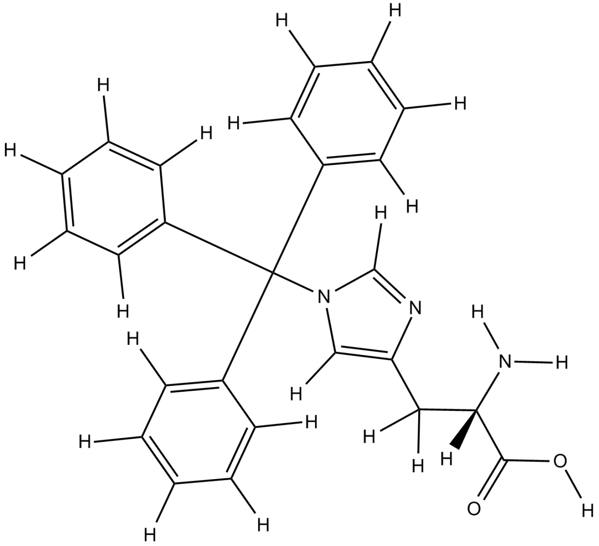 H-His(Trt)-2-Chlorotrityl Resin图片