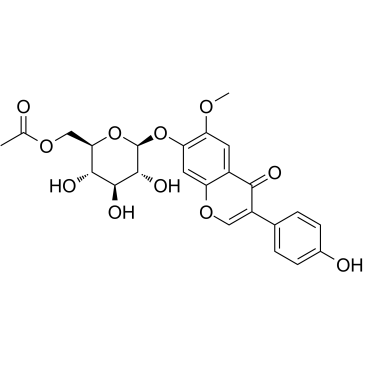 6''-O-Acetylglycitin图片