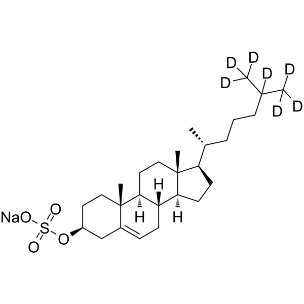 Cholesterol sulfate sodium-d7图片
